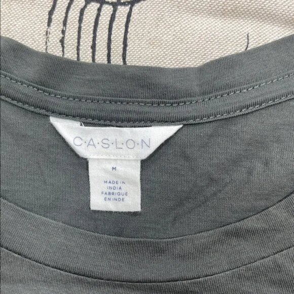 Caslon Charcoal Long Sleeve Top - Picture 3 of 6